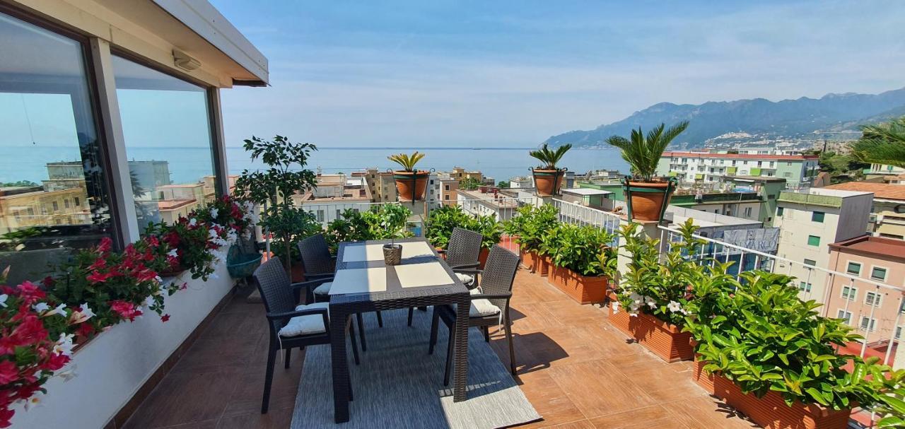 Amalfi Coast View Villa Salerno Ngoại thất bức ảnh