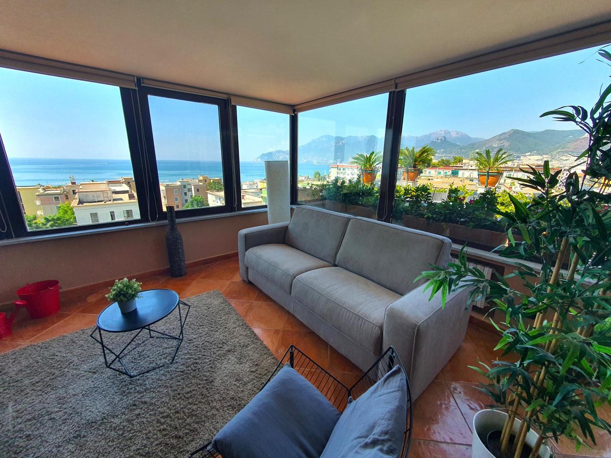Amalfi Coast View Villa Salerno Ngoại thất bức ảnh